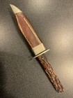 Vintage Ixl By Geo Wostenholm   Sons Bowie Knife With Original Sheath