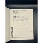 Triumph Spitfire Gt6 Vitesse Owners Workshop Manual Autobook 1962-68 Repair