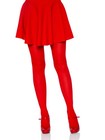 Leg Avenue   7300 Nylon Red Tights Pantyhose - One Size - Red - New