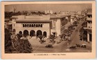 C1930s Casablanca  Morocco L hotel Des Postes Post Office Street Scene Cars A340