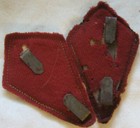 In31114 - Collar Tabs Colonial Infantry Troops 1939