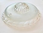 Vintage Art Deco Ceiling Light Fixture Shade Pressed Glass  11 Inches Diameter