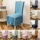 Elastic Chair Cover For Dining Room Stretch Slipcover Wedding Banquet Party Home