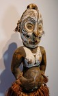 Middle Sepik Region  Papua New Guinea Suspension   Food Hook Figure 1950s