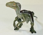 2005 Velociraptor Raptor Papo Prehistoric Dinosaur Toy Figure With Movable Jaw