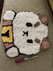 Bee And Puppy Cat Themed Hook Rug