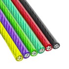A2 Stainless Steel Wire Rope Cable Pvc   Nylon Coated Colorful 1 5mm To 6mm