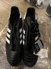 Adidas Copa Mundial Soccer Cleats Mens 7 5 Leather Black Made In Germany 015110