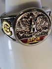 Legio Ix Spqr Ring Roman Style Handmade Silverbronze Vintage Antique Look Size10