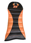 Race Kart Wing Kart Seat Pad With Your Race Number Size Xxl Large Orange black