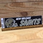 15 Vintage New Orleans Saints Bumper Sticker Official Nfl Football Trench  11   