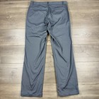 Nike Dri-fit Performance Tech Golf Pants Men   s 34 X 32 Gray Standard Fit