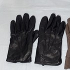 Lot Of 3 Vintage Leather Men   s Gloves Mixed Brands Size Large
