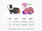 Small Animal Leash Harness Chest Strap Sz M For Small Pet Rat Hamster Guinea Pg