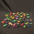 Lot Of 43 Vintage Toy Dinosaur Plastic Figures Mixed Lot 1980s Great Condition