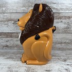Roaring Talking Lion  1999  The Original Tiger Cookie Jar  tested works 