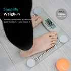 Digital Bathroom Scale For Body Weight  Precision Weighing Scale For Weight Loss