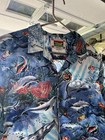 Banana Jack Hawaiian Shirt Honolulu Ocean Print Cheeseburger 1999