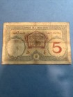 Djibouti 5  cinq  Francs 1928-1938 French Somaliland Rare Fair Condition
