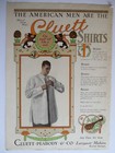 1912 Arrow Collars And Shirts Cluett   Peabody  Original  Ad Leyendecker  2 Page