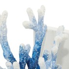 Metal Coral Decorative Bookends Ombre Non Skid Bookends Set Of 2 Office Bookends