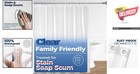 Peva Shower Curtain Liner  72 x72   Waterproof With 3 Weighted Magnets