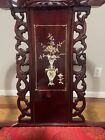 Antique Chinese Deeply Carved Rosewood Figural King Chair With Dragons