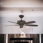 Concord Fans Contemporary 52  Roosevelt Oil Rubbed Bronze Ceiling Fan 52rs5orb