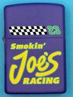 Vintage 1994 Camel Smokin Joe Racing Purple Matte Zippo Lighter New In Camel Tin