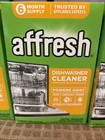 Six Boxes Affresh W10549851 Dishwasher Cleaner 6 Tablets In Each Box Total Of 36