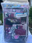 Monster  High Reversible Comforter Twin  Franco 2013 New In Bag Actual Pics