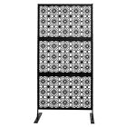 75  Height Metal Privacy Screens And Panels  Free Standing For Patio garden