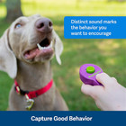Clik-r Dog Training Clicker - Positive Behavior Reinforcer For Pets - All Ages  