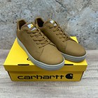Carhartt Mens Detroit Leather Sneakers Athletic Shoes Brown Size 12m Fc2134-m