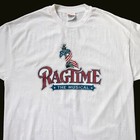 90s Vintage Ragtime The Musical T-shirt Single Stitch Broadway Theater Play