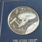 Franklin Mint Star Trek  30th Anniversary Limited Edition Sterling Silver Medal