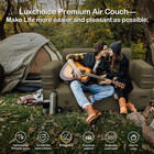 Inflatable Couch Multifunctional Durable Inflatable Sofa With Built In Pump