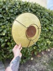 Mid Century Modern Fiberglass Serving Bowl Vintage 