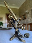 Antique Student s Petrological Microscope By J Swift   Son  London - Circa 1895