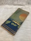 Vintage 1936 Japan Tourist Foldout Map Guide Tokyo Bus Co Pre-wwii Travel Book