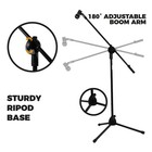 Professional Microphone Stand Boom Arm Adjustable Tripod Floor 85187cm
