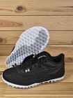 Size 1y Under Armour Yard Turf Baseball Shoes Cleats Black Youth 3027456-001