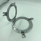 Ship s Cabin 9  Porthole No Glass Aluminum Silver Finish Round Nautical Decor