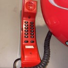 Vintage 1997 Coca Cola 12  Lighted Round Red Button Telephone Phone 
