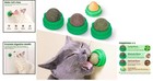 Natural Catnip Balls For Cats - Teeth-cleaning   Lickable Silvervine Treats
