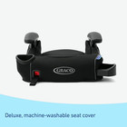 Graco Turbobooster Lx Backless Booster With Latch  Rio  Black