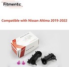 1pair Front Bumper Bracket Compatible With Altima 2019 2020 2021 2022 2023 Year 