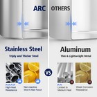 Commercial 64-100qt Crawfish Boil Stock Pot Stainless Steel Turkey Fryer