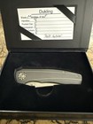         kody Eutsler Dukling Milled radial Titanium Usa Custom Knife Magnacut Mint 