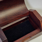 Vintage Rosewood Trinket Jewelry Box 3 5  Small Wooden Storage Casket